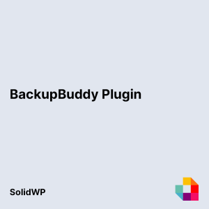 BackupBuddy WordPress Plugin