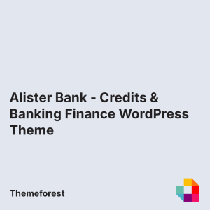 Alister Bank - Credits & Banking Finance WordPress Theme