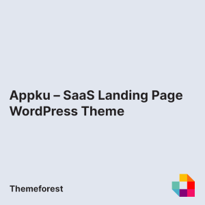 Appku – SaaS Landing Page WordPress Theme